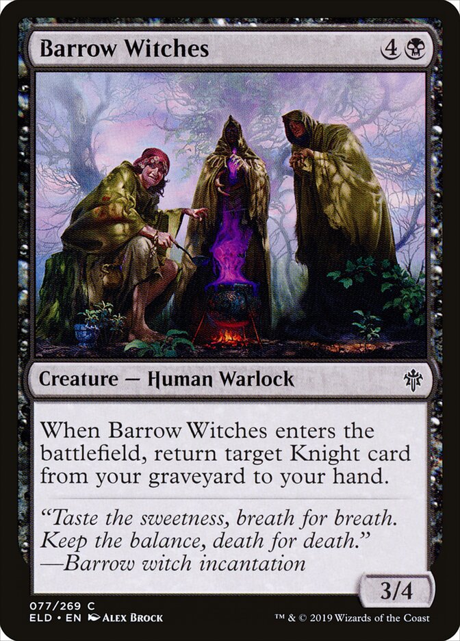 Barrow Witches - carta Magic The Gathering