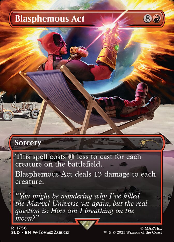 Blasphemous Act - carta Magic The Gathering