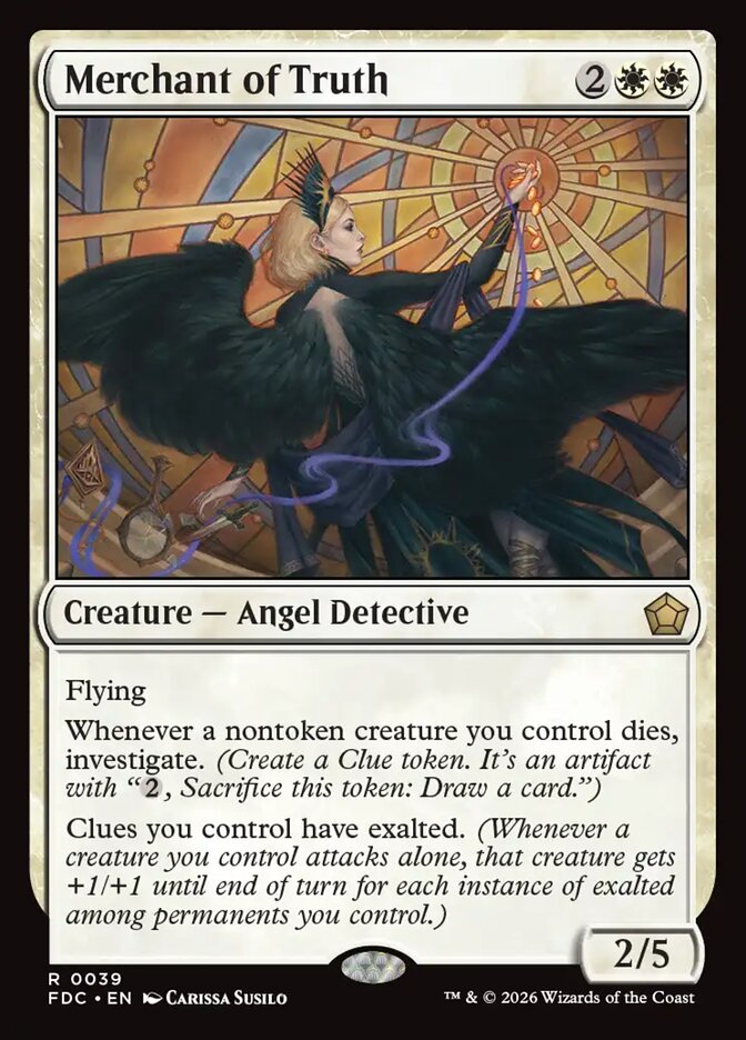 Merchant of Truth - carta Magic The Gathering