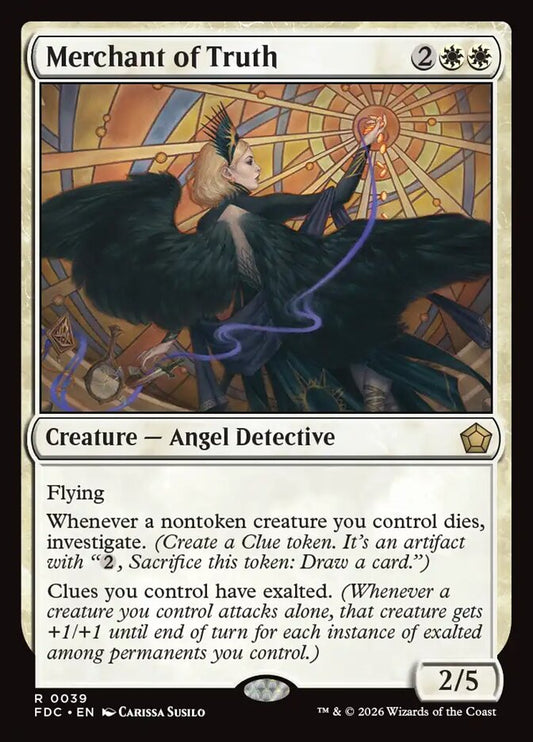 Merchant of Truth - carta Magic The Gathering