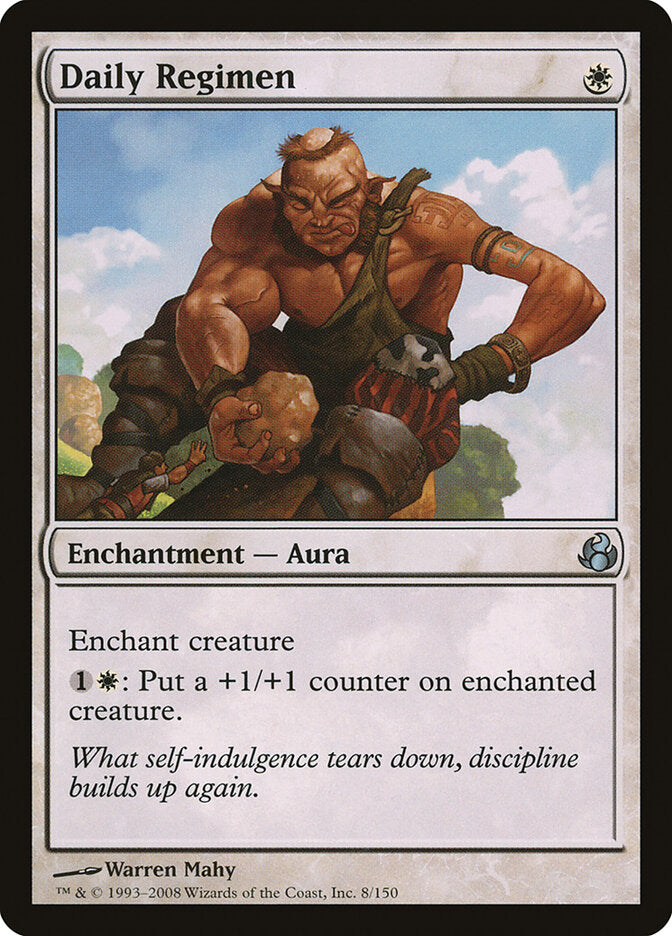 Daily Regimen - carta Magic The Gathering