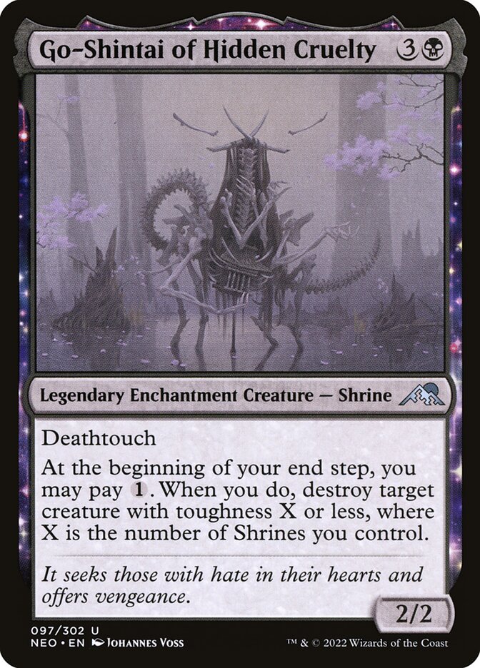 Go-Shintai of Hidden Cruelty - carta Magic The Gathering