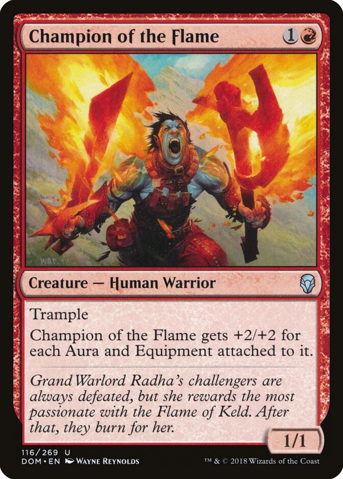 Champion of the Flame - carta Magic The Gathering