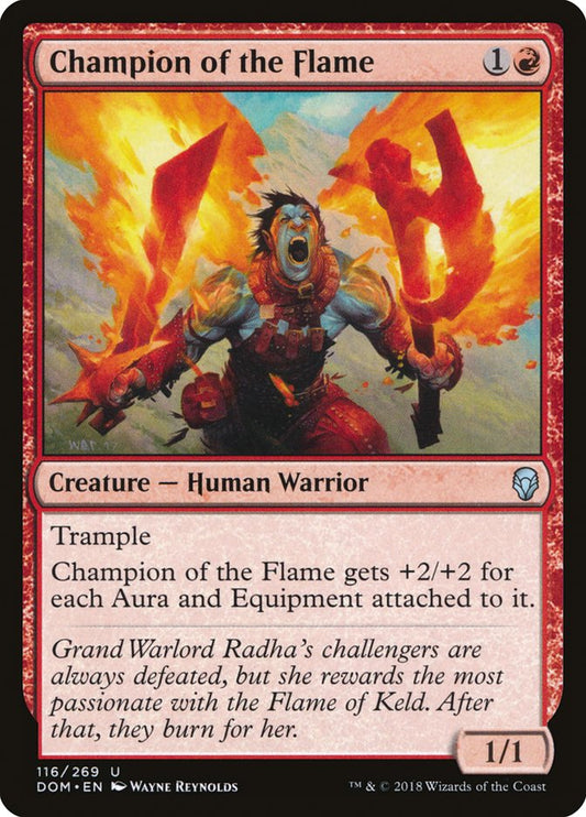 Champion of the Flame - carta Magic The Gathering