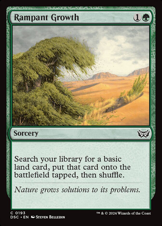 Rampant Growth - carta Magic The Gathering