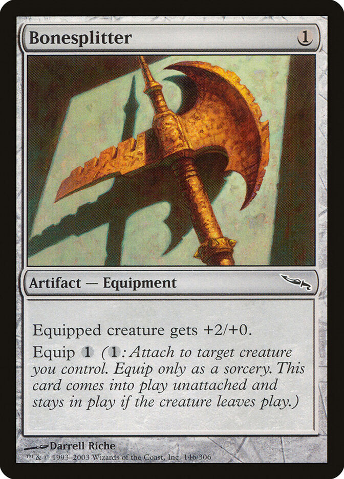 Bonesplitter - carta Magic The Gathering