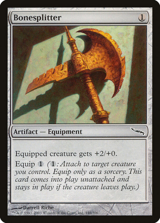 Bonesplitter - carta Magic The Gathering
