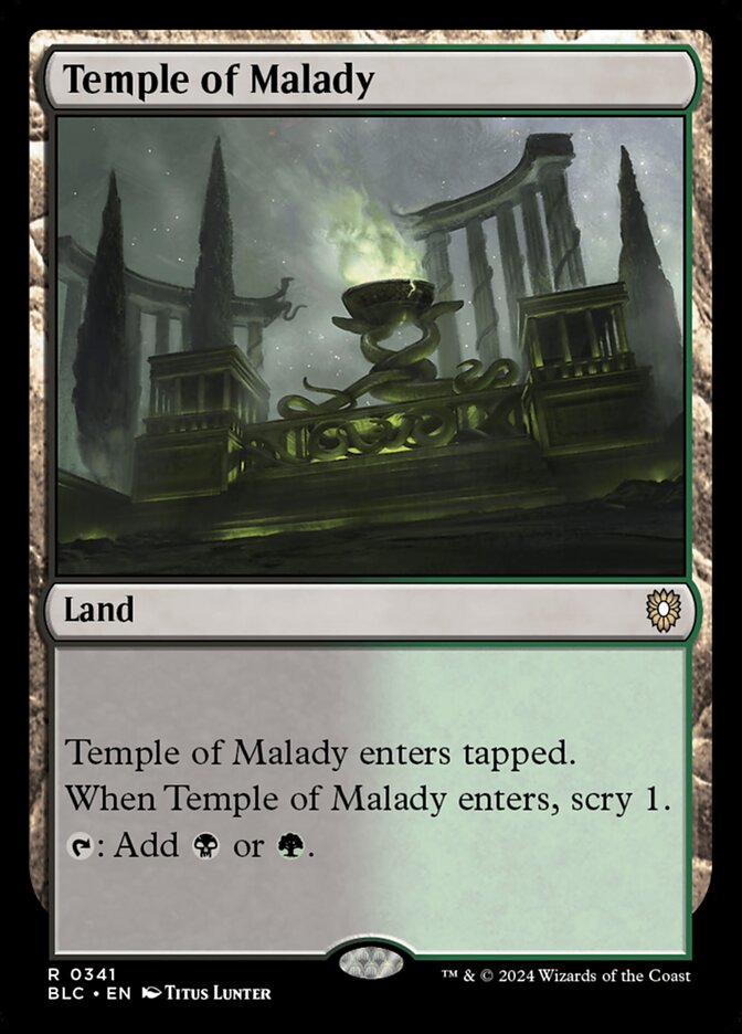 Temple of Malady - BLC-341-NF-STD