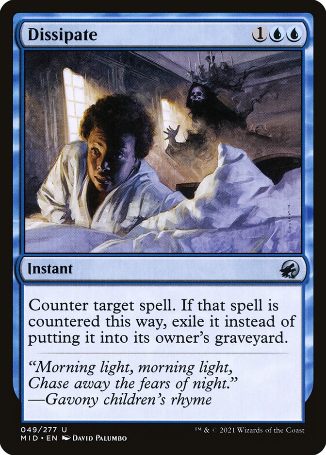 Dissipate - carta Magic The Gathering