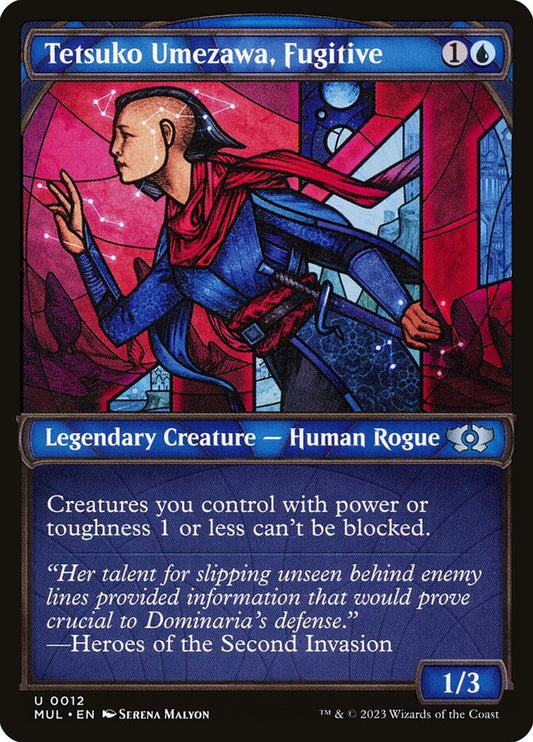 Tetsuko Umezawa, Fugitive - carta Magic The Gathering