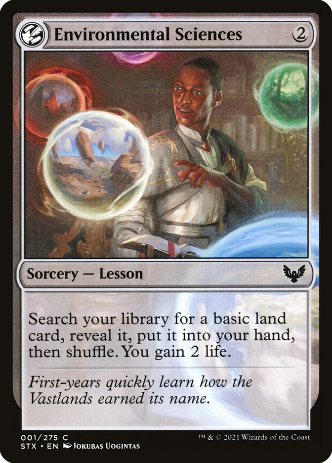 Environmental Sciences - carta Magic The Gathering
