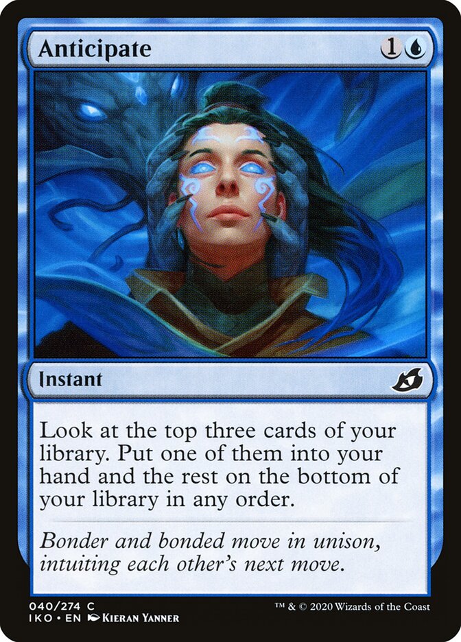 Anticipate - carta Magic The Gathering