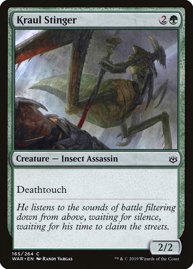 Kraul Stinger - carta Magic The Gathering