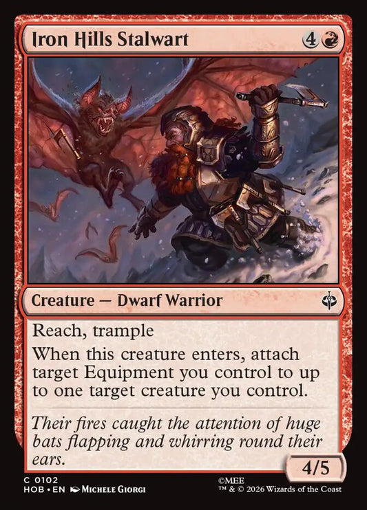 Iron Hills Stalwart - carta Magic The Gathering