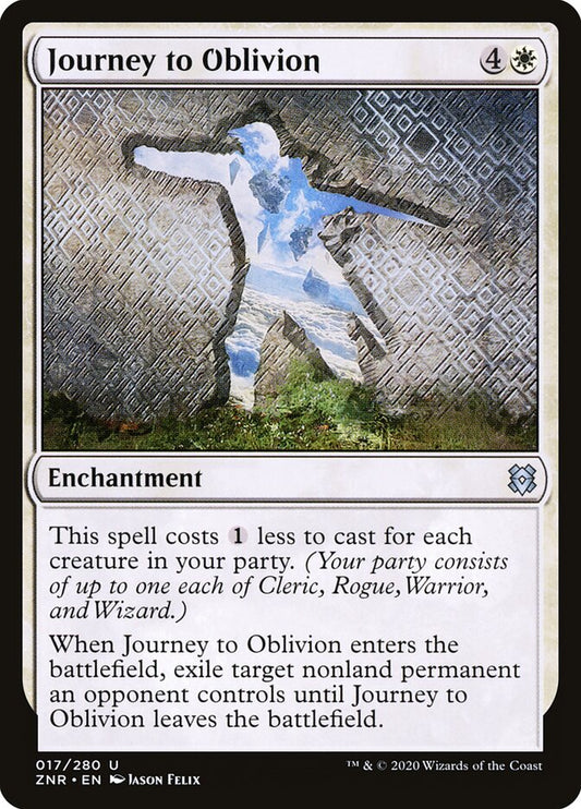 Journey to Oblivion - carta Magic The Gathering