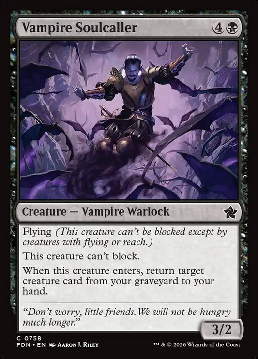 Vampire Soulcaller - carta Magic The Gathering