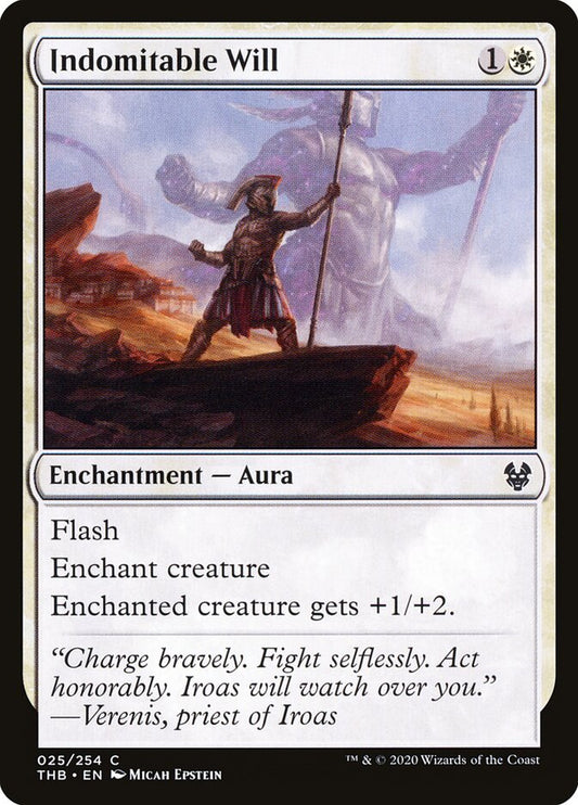 Indomitable Will - carta Magic The Gathering