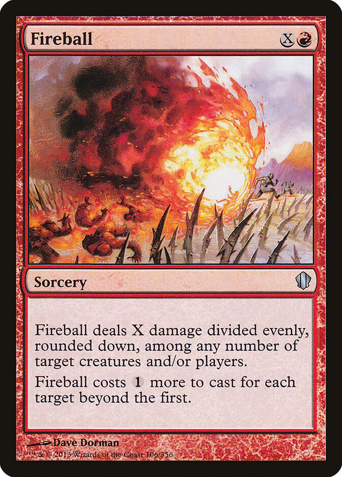 Fireball - carta Magic The Gathering