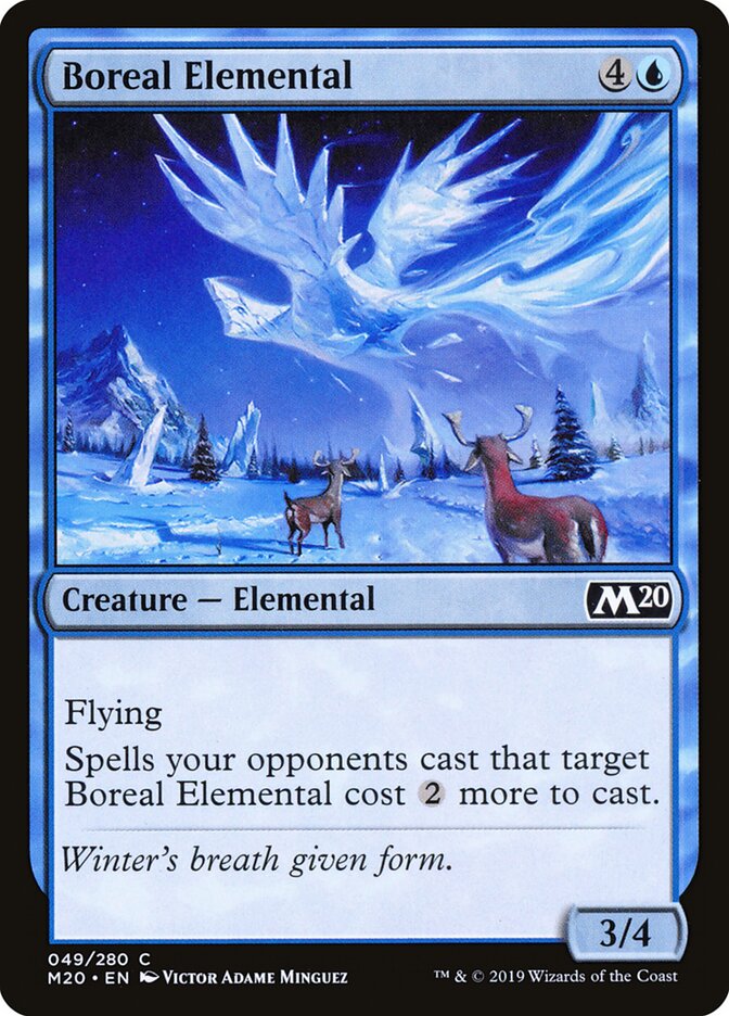 Boreal Elemental - carta Magic The Gathering