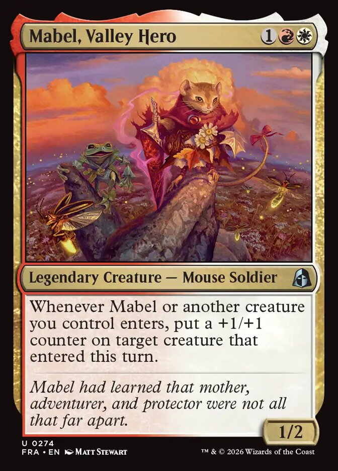 Mabel, Valley Hero - carta Magic The Gathering