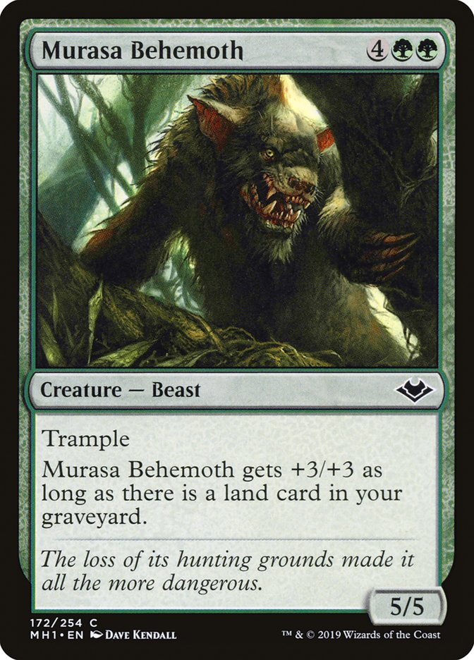 Murasa Behemoth - carta Magic The Gathering