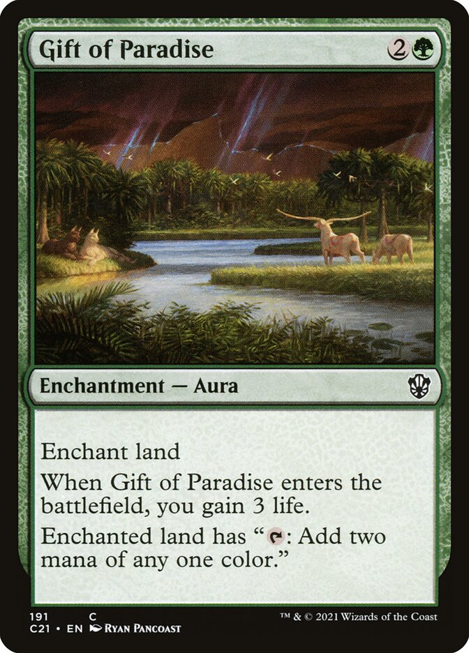 Gift of Paradise - carta Magic The Gathering