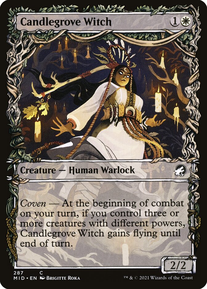 Candlegrove Witch - carta Magic The Gathering
