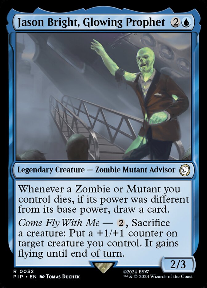 Jason Bright, Glowing Prophet - carta Magic The Gathering
