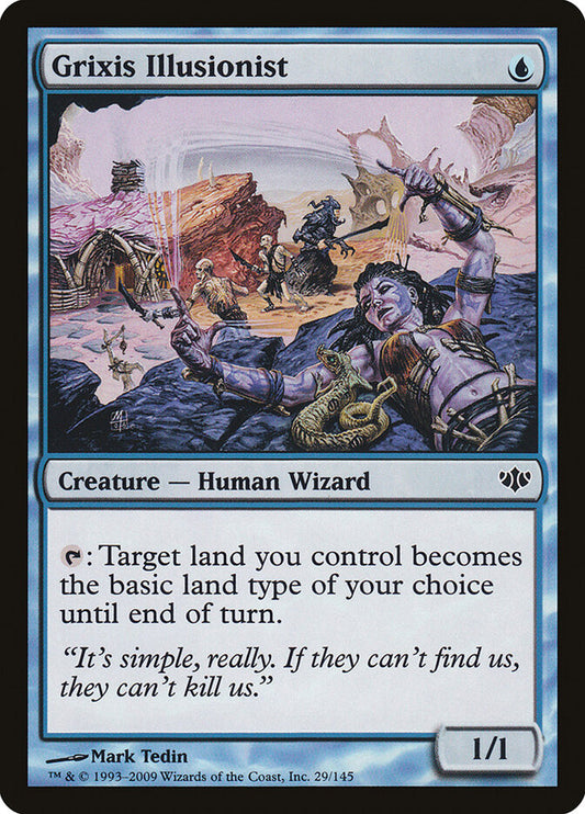 Grixis Illusionist - carta Magic The Gathering