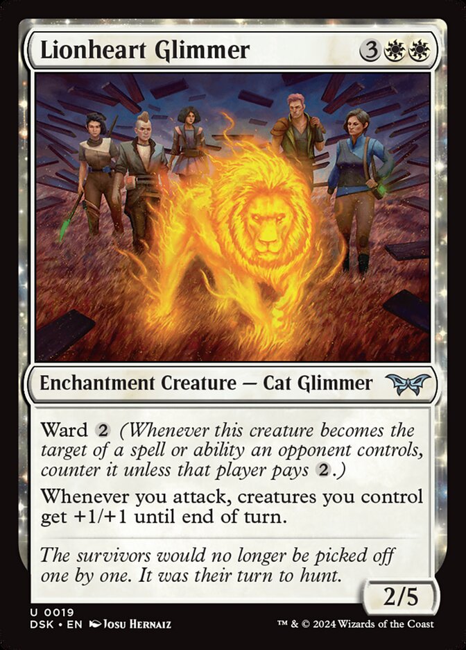 Lionheart Glimmer - carta Magic The Gathering