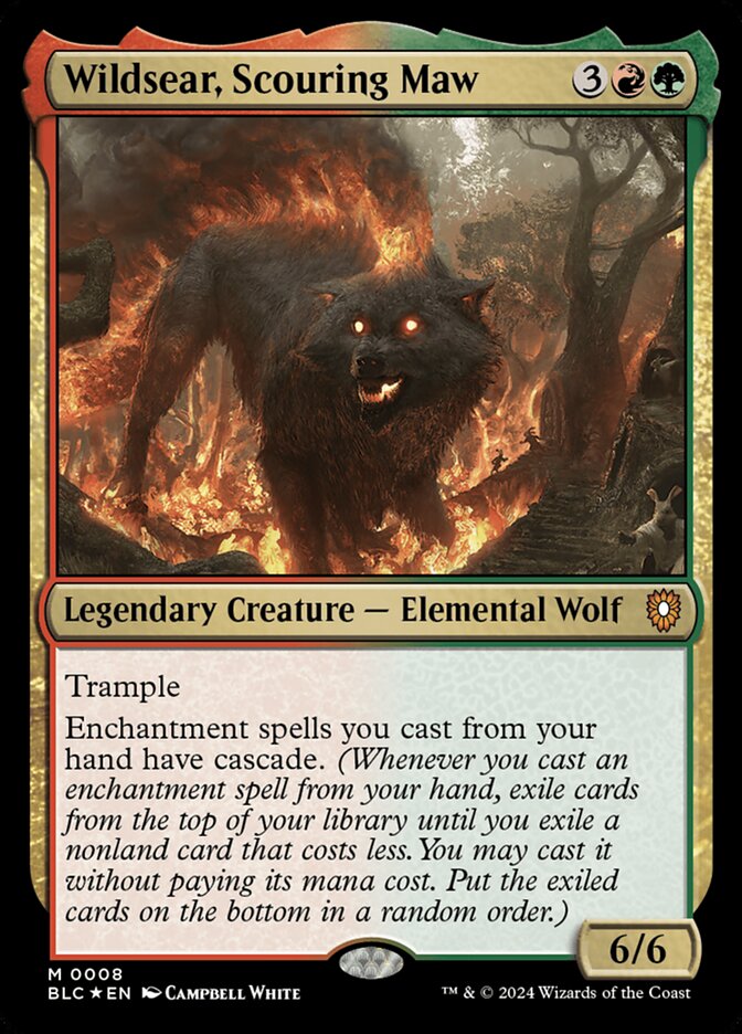 Wildsear, Scouring Maw - BLC-008-F-LDG