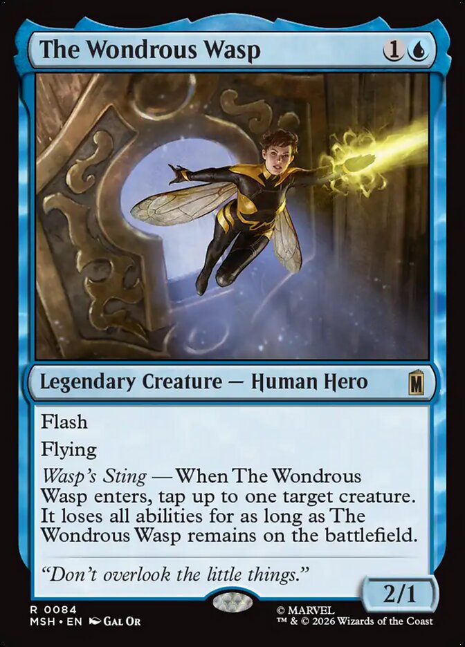 The Wondrous Wasp - carta Magic The Gathering