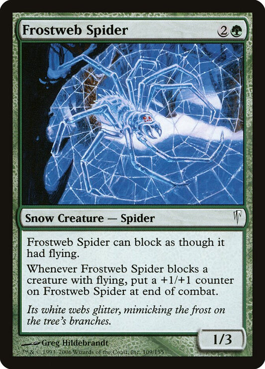 Frostweb Spider - carta Magic The Gathering