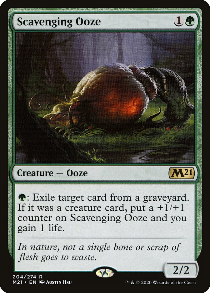 Scavenging Ooze - carta Magic The Gathering