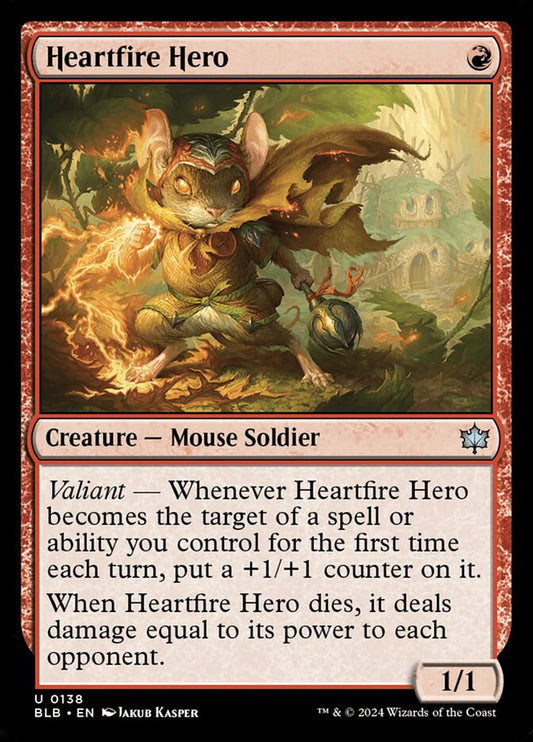 Heartfire Hero - carta Magic The Gathering