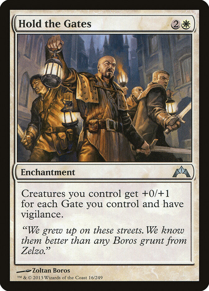 Hold the Gates - carta Magic The Gathering