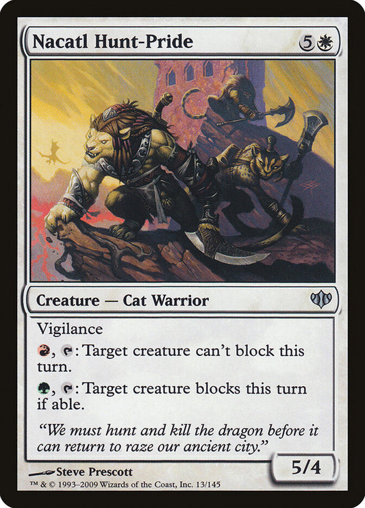 Nacatl Hunt-Pride - carta Magic The Gathering