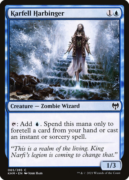Karfell Harbinger - carta Magic The Gathering