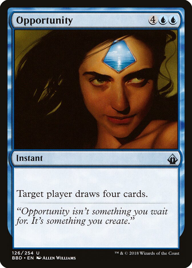 Opportunity - carta Magic The Gathering
