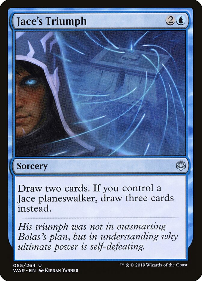 Jace's Triumph - carta Magic The Gathering