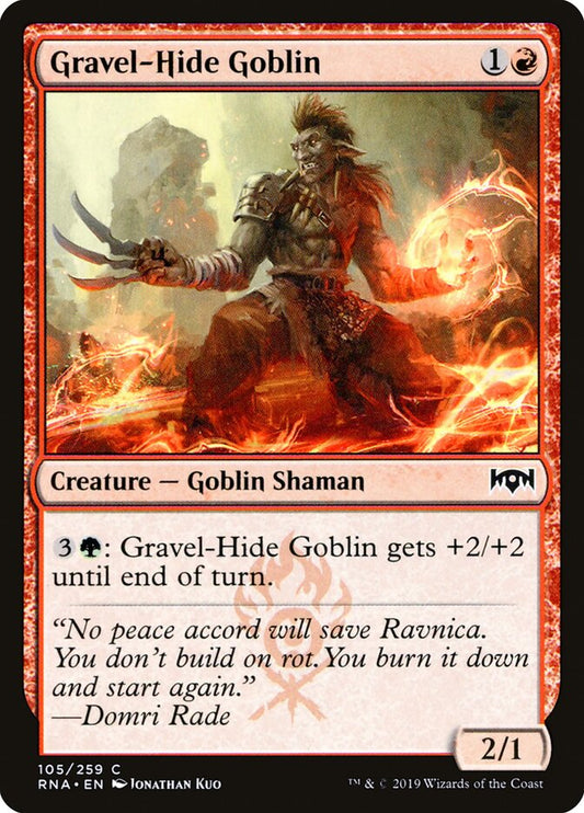 Gravel-Hide Goblin - carta Magic The Gathering