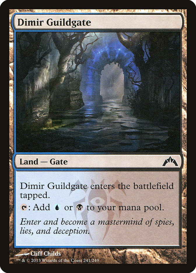 Dimir Guildgate - carta Magic The Gathering