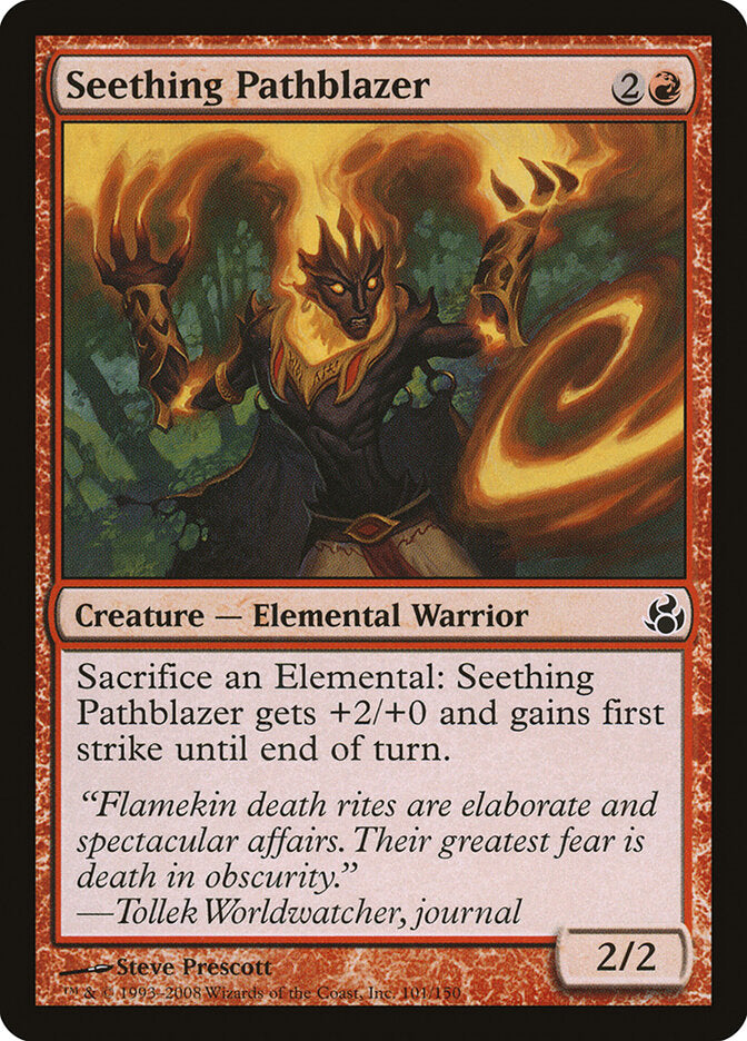 Seething Pathblazer - carta Magic The Gathering