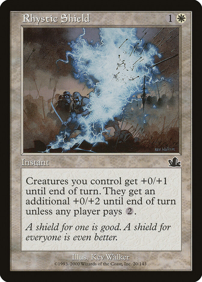Rhystic Shield - carta Magic The Gathering