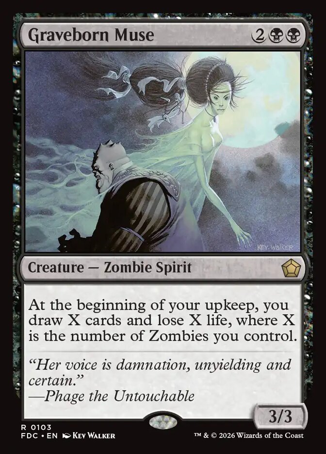 Graveborn Muse - carta Magic The Gathering