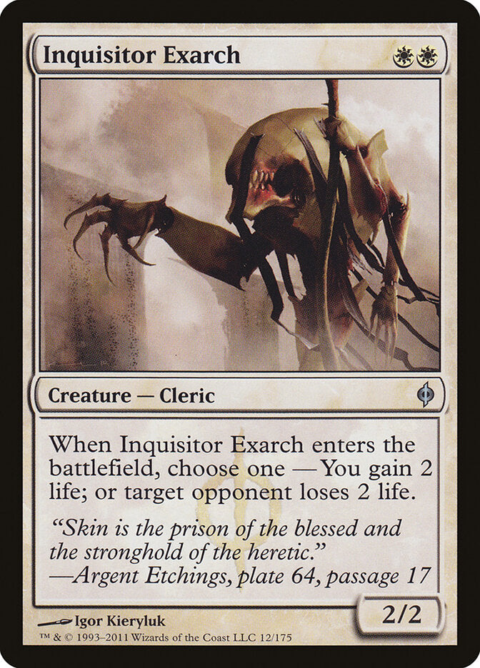 Inquisitor Exarch - carta Magic The Gathering