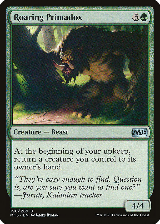 Roaring Primadox - carta Magic The Gathering
