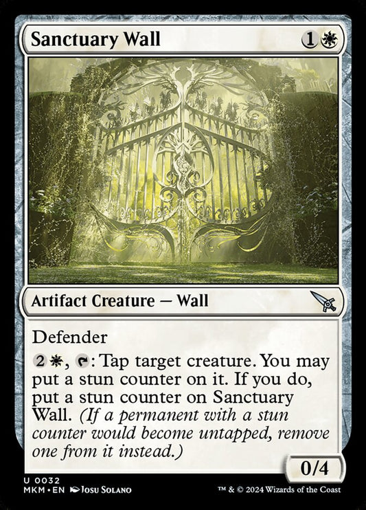 Sanctuary Wall - carta Magic The Gathering