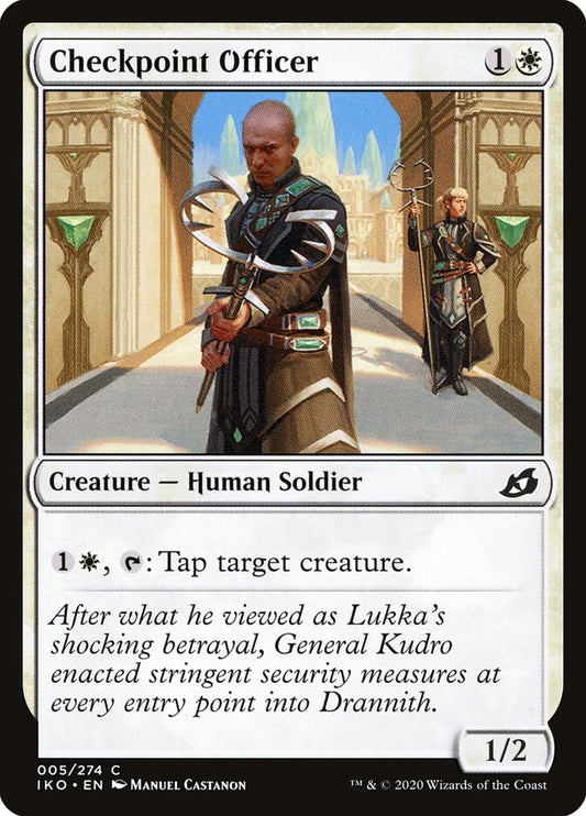 Checkpoint Officer - carta Magic The Gathering
