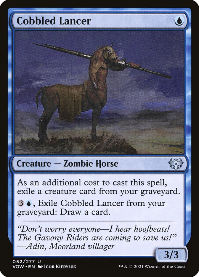 Cobbled Lancer - carta Magic The Gathering